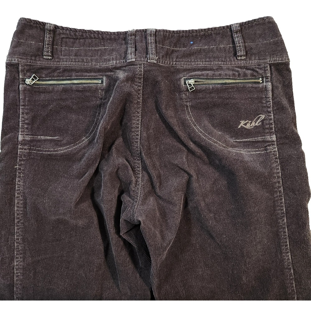 Kuhl Mountain Culture Brown Corduroy Jeans Women's Size 12 - Picture 5 of 5